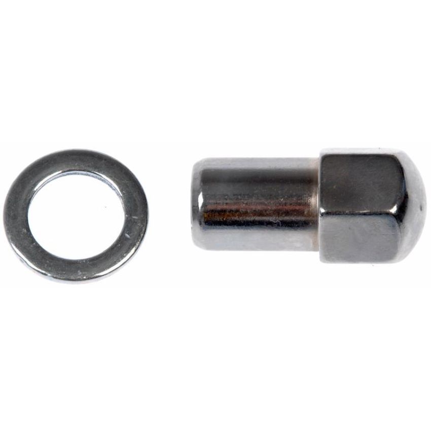 DORMAN 611-156 Wheel Nut 1/2-20 Duplex Mag , 1 In. Shank Length - 7/8 In. Hex, 1.808 In. Length