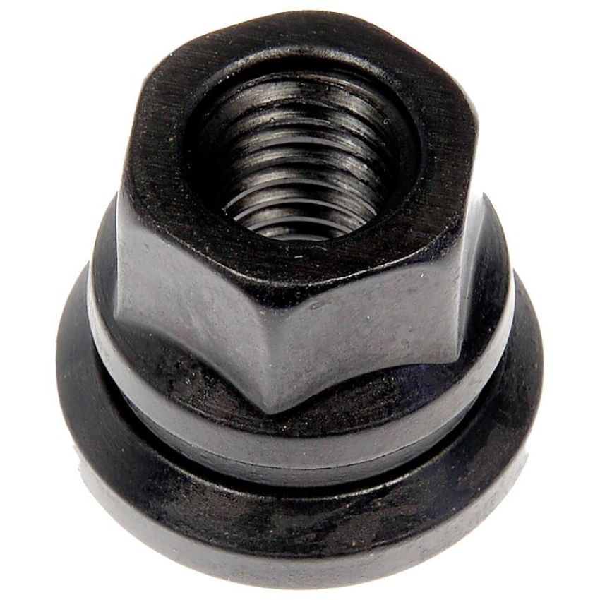 DORMAN 611-172 Wheel Nut M12-1.75 Flanged Flat Face - 19mm Hex, 22.5mm Length