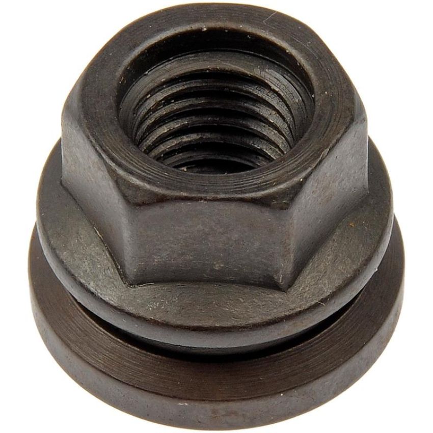 DORMAN 611-196 Wheel Nut M14-2.0 Flanged Flat Face - 21mm Hex, 22.6mm Length