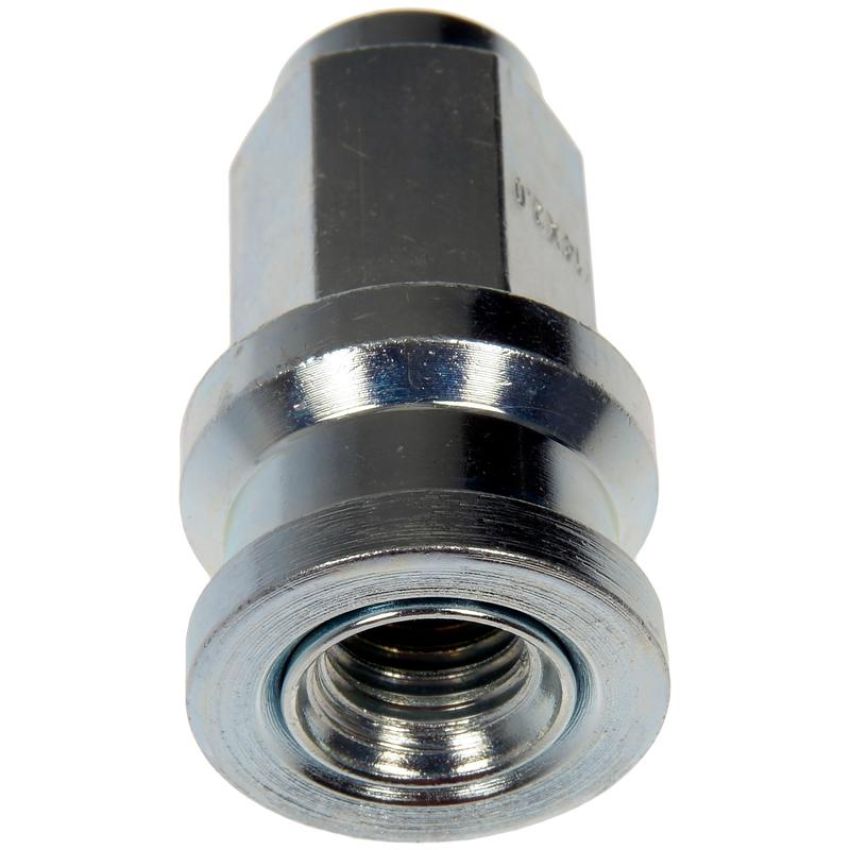 DORMAN 611-206 Wheel Nut M14-2.0 Flanged Flat Face - 21mm Hex, 50mm Length