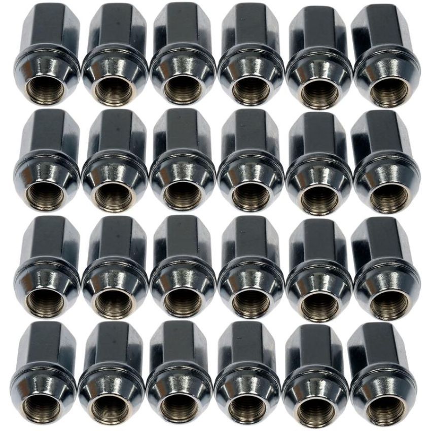DORMAN 611-236FK Wheel Nut Kit M14-1.50 Flattop  Nut-22 mm Hex, 44.5 mm Length With Lock