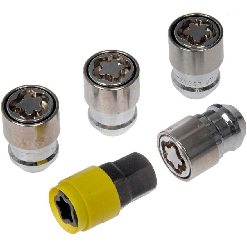 DORMAN 611-303FK Wheel Nut Kit M12-1.50 Capped-19 mm Hex, 32.1 mm Length With Lock
