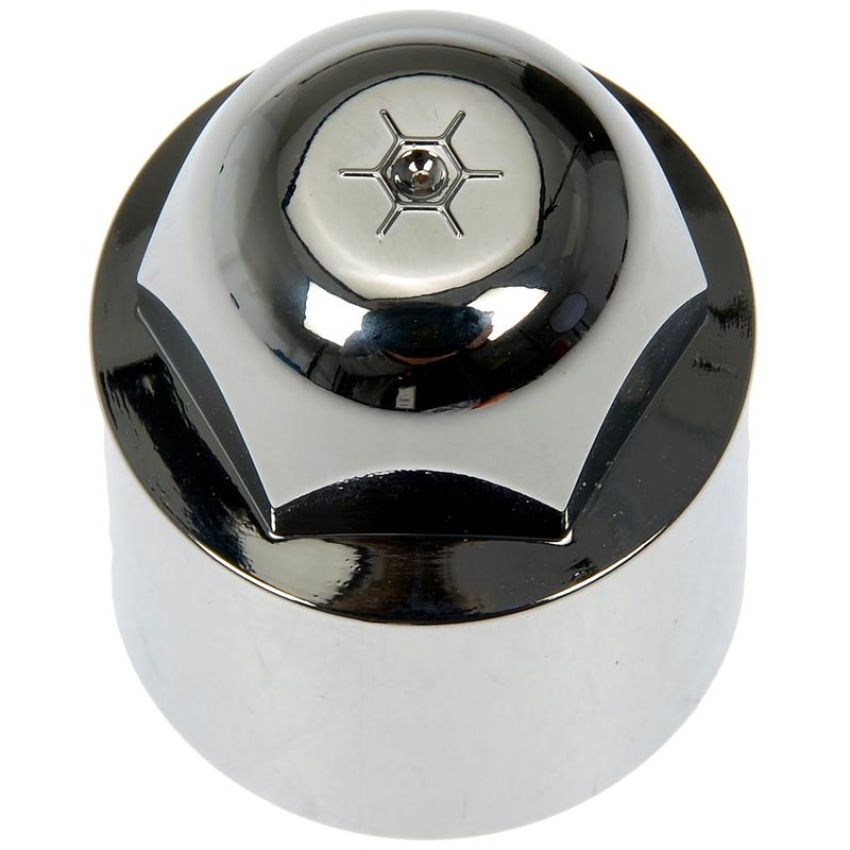 DORMAN 611-951 M27-2.0 Black Wheel Nut Cover - Threaded Type