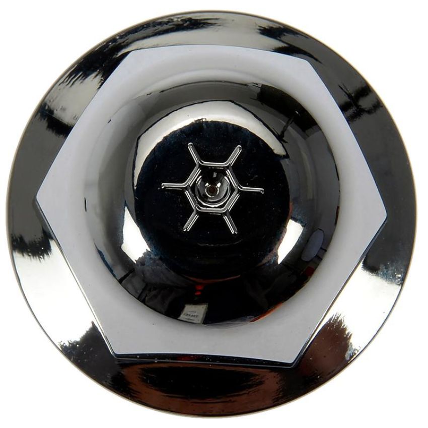 DORMAN 611-951 M27-2.0 Black Wheel Nut Cover - Threaded Type