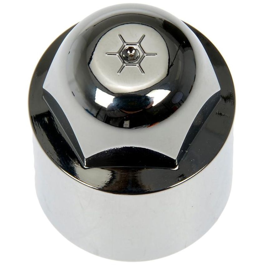 DORMAN 611-951 M27-2.0 Black Wheel Nut Cover - Threaded Type