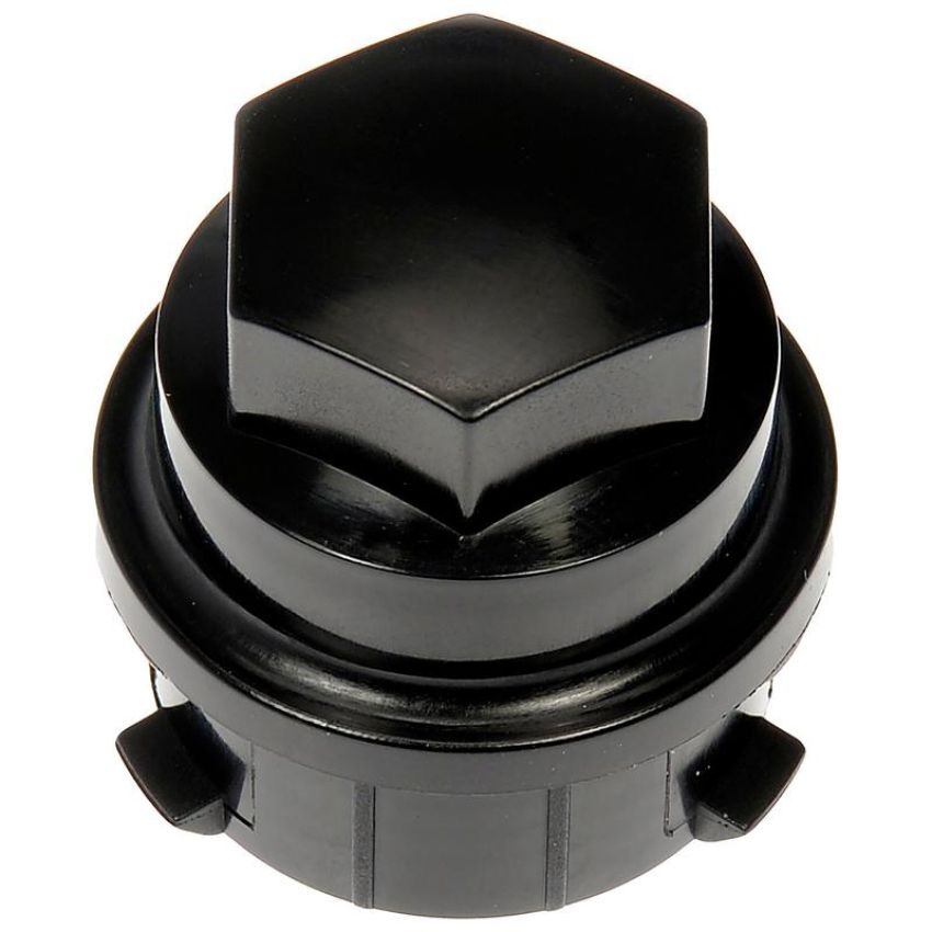 DORMAN 611-953 M27-2.0 Black Wheel Nut Cover - Threaded Type