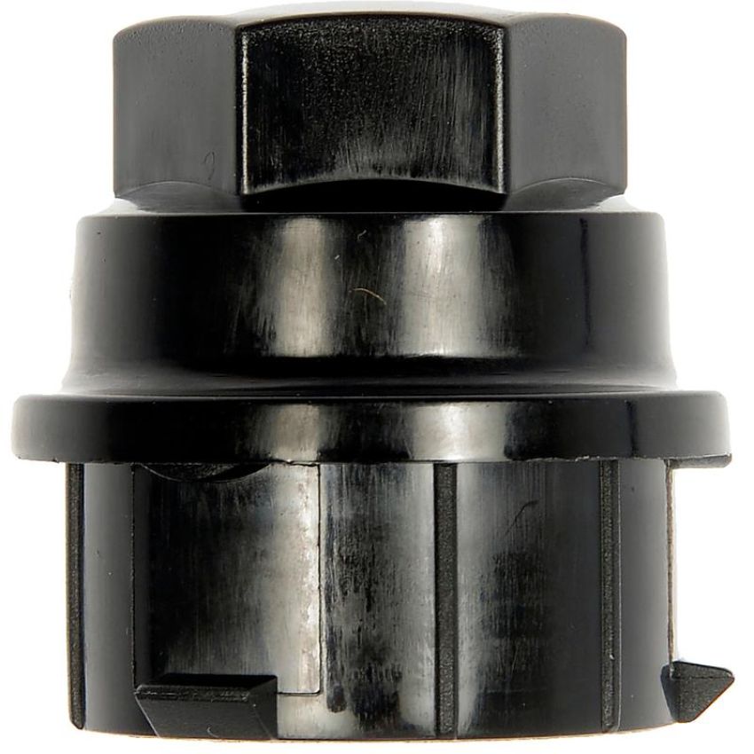 DORMAN 611-953 M27-2.0 Black Wheel Nut Cover - Threaded Type