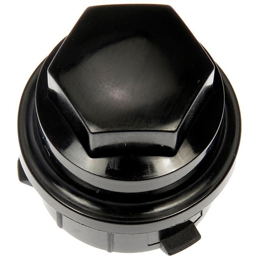 DORMAN 611-953 M27-2.0 Black Wheel Nut Cover - Threaded Type