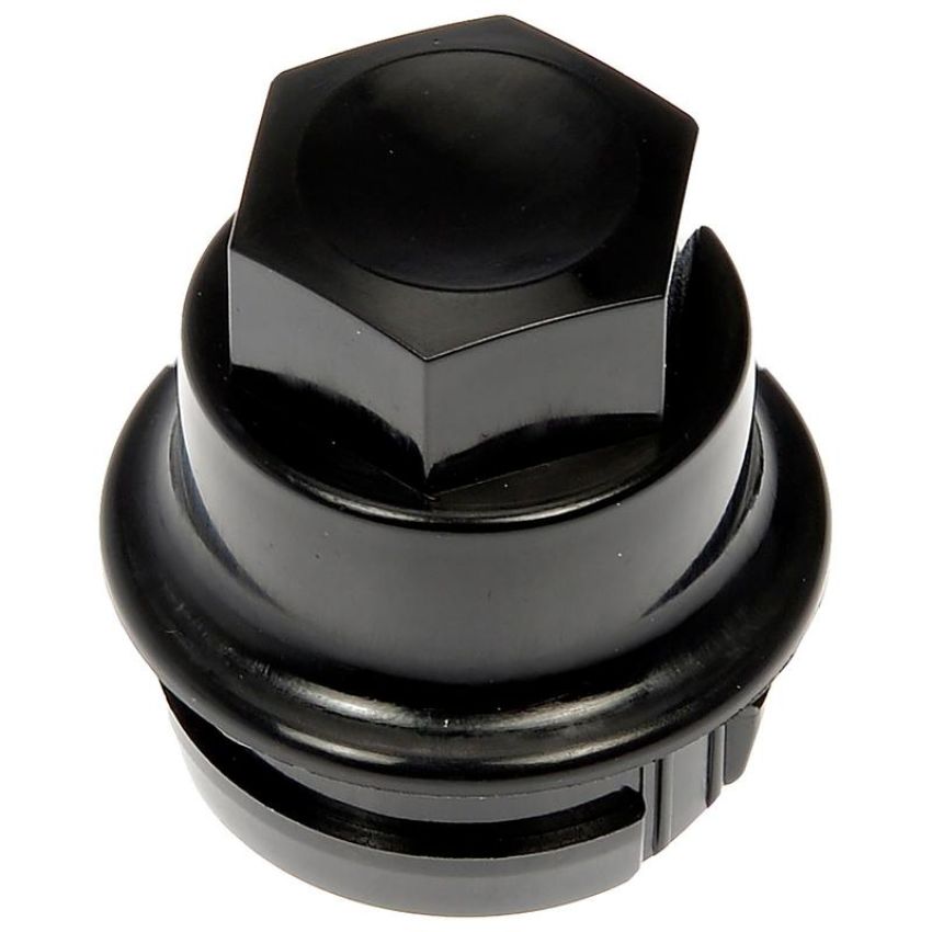 DORMAN 611-959 M27-2.0 Black Wheel Nut Cover - Threaded Type