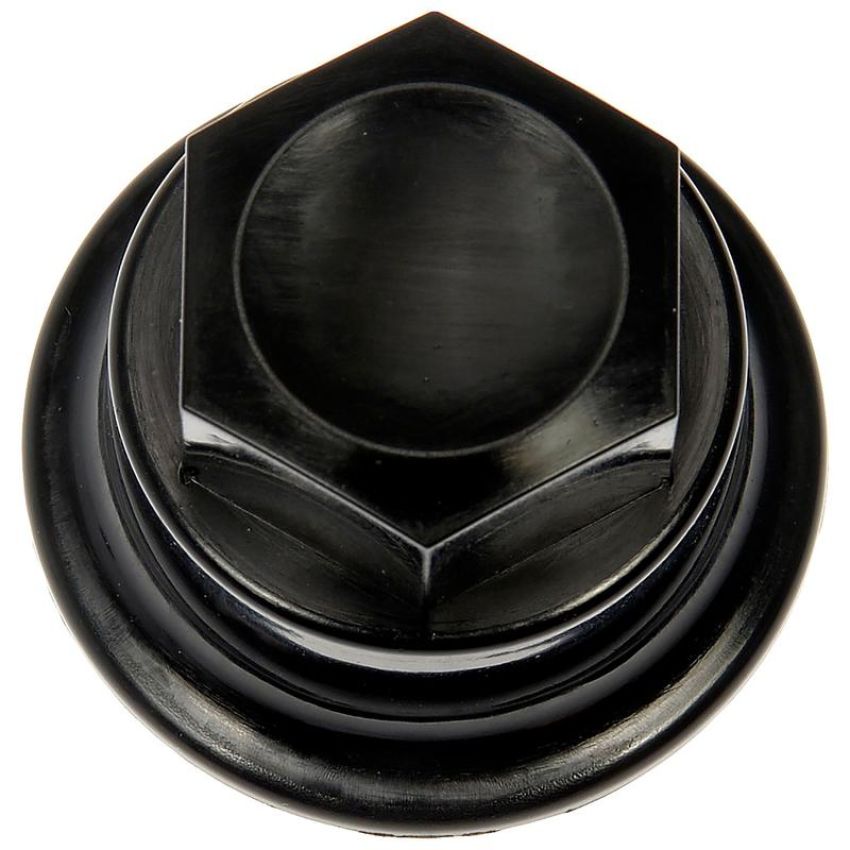 DORMAN 611-959 M27-2.0 Black Wheel Nut Cover - Threaded Type