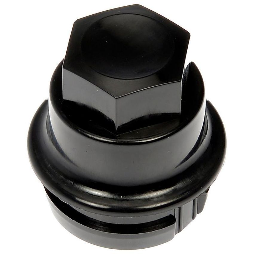 DORMAN 611-959 M27-2.0 Black Wheel Nut Cover - Threaded Type