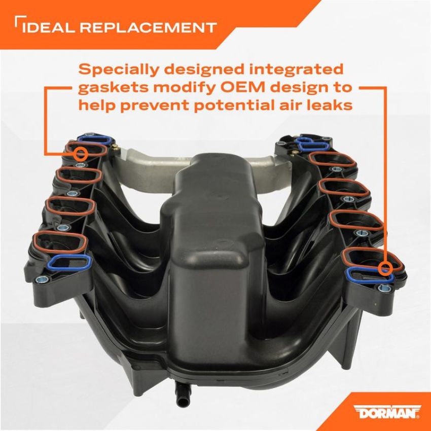 DORMAN 615-188 Plastic Intake Manifold - Includes Gaskets