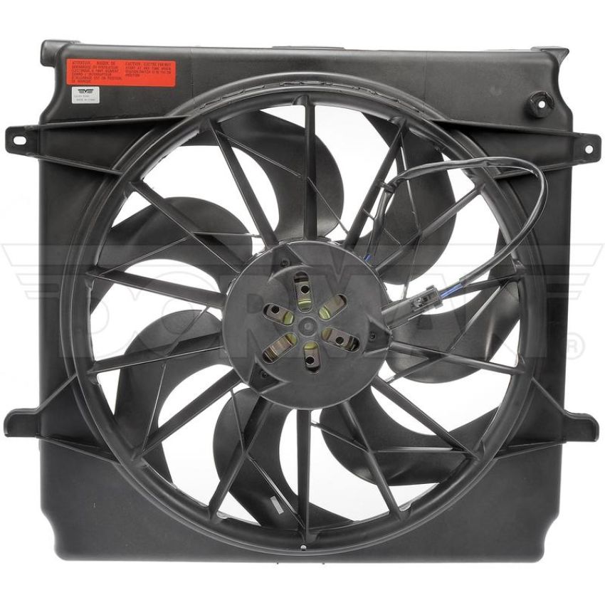 DORMAN 620-053 Radiator Fan Assembly Without Controller