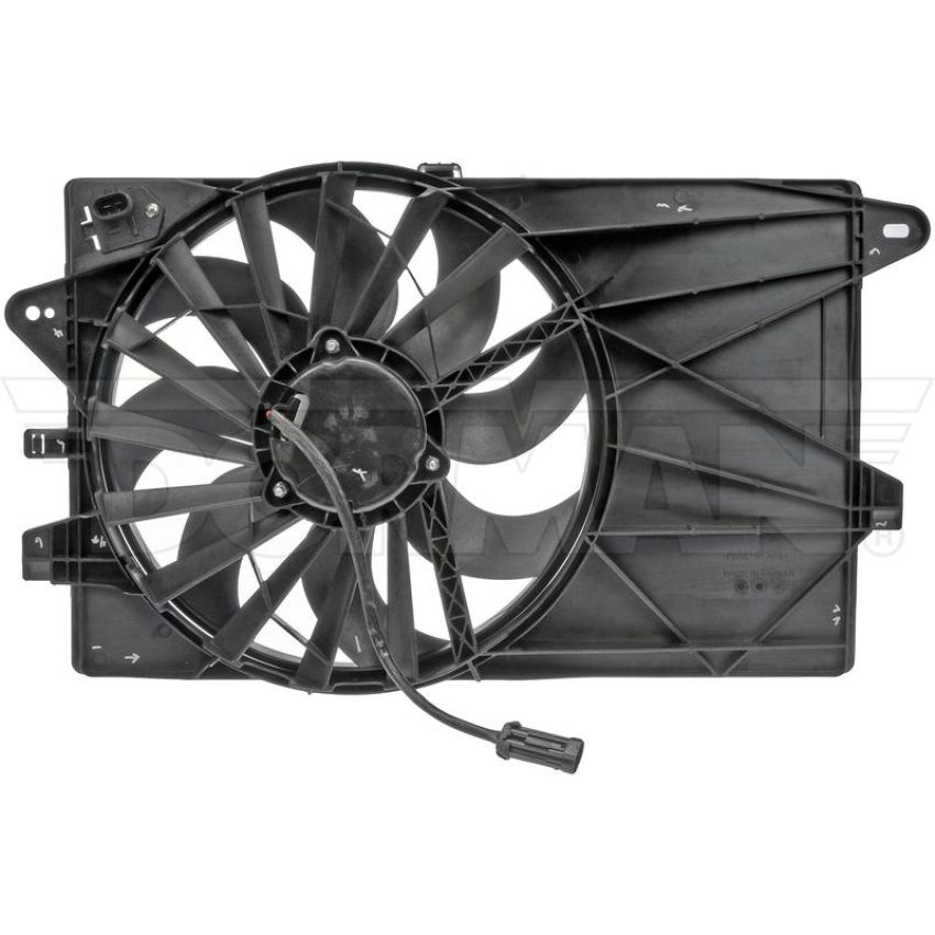 DORMAN 620-061 Radiator Fan Assembly With Resistor