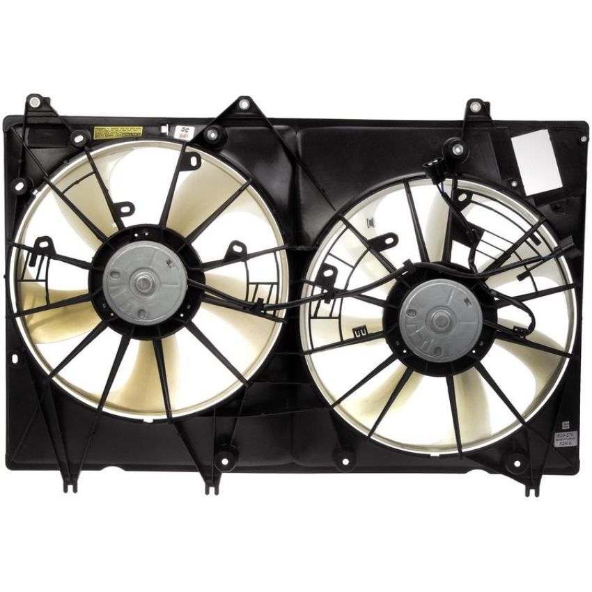 DORMAN 620-270 Dual Fan Assembly Without Controller
