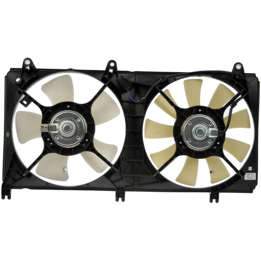 DORMAN 620-361 Dual Fan Assembly Without Controller