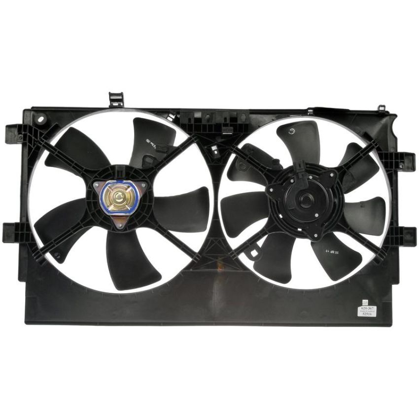 DORMAN 620-367 Dual Fan Assembly Without Controller