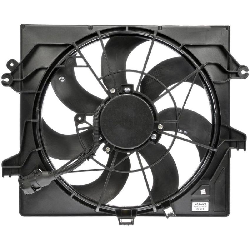 DORMAN 620-449 Radiator Fan Assembly Without Controller