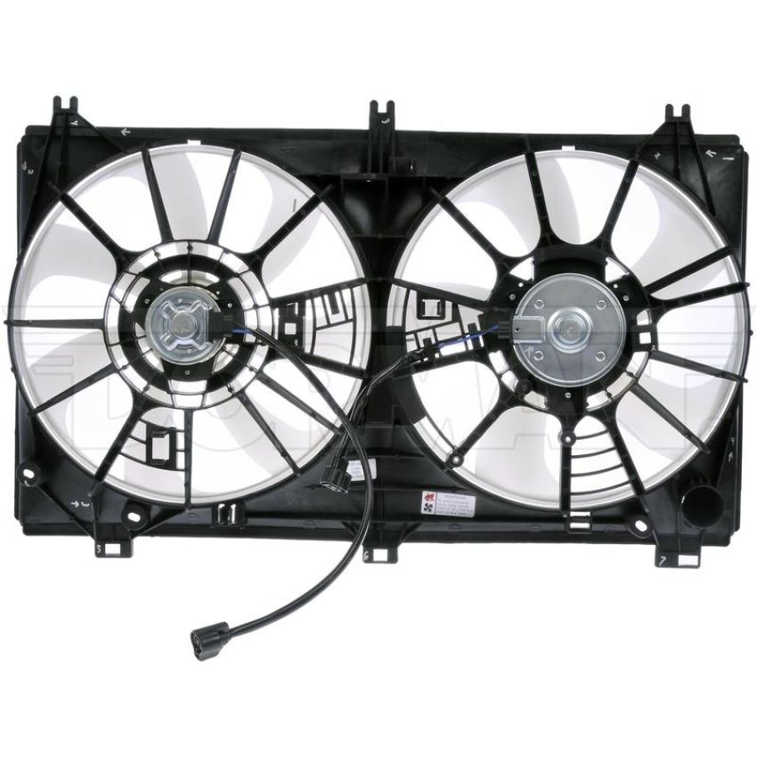 DORMAN 620-497 Dual Fan Assembly Without Controller