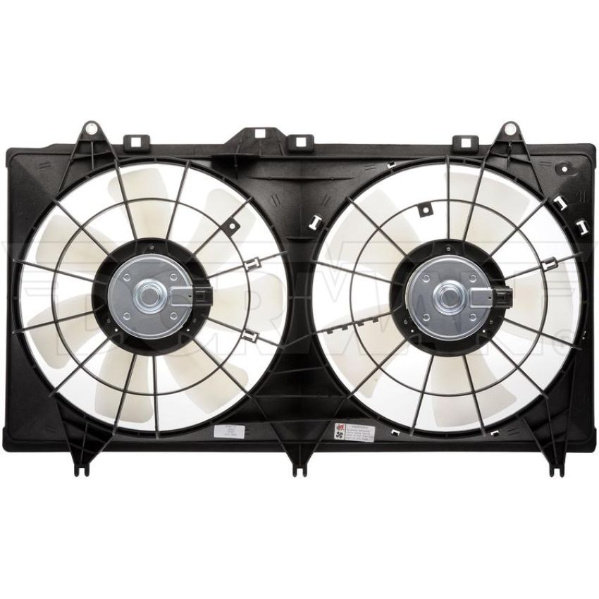 DORMAN 620-579 Dual Fan Assembly Without Controller