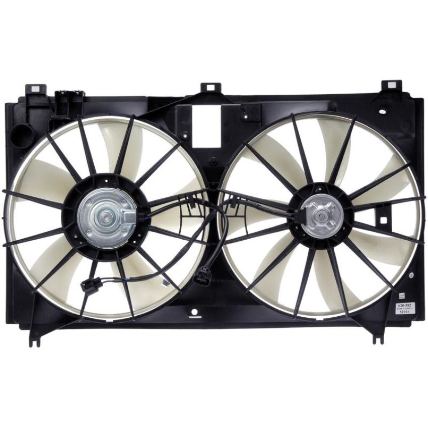 DORMAN 620-582 Dual Fan Assembly without Controller