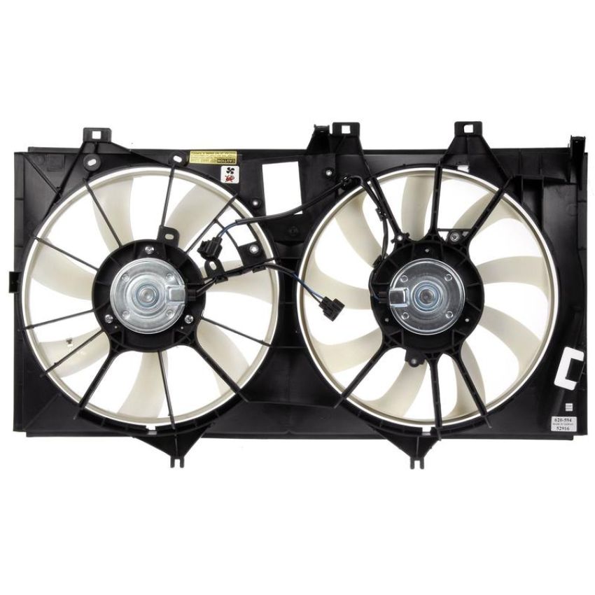 DORMAN 620-594 Dual Fan Assembly Without Controller