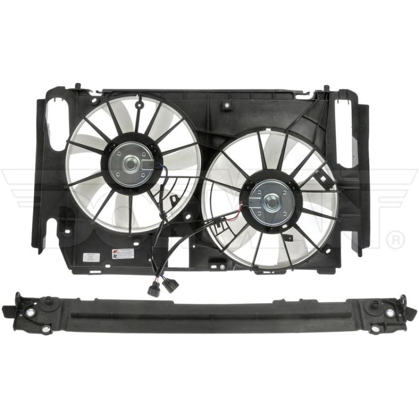 DORMAN 620-596 Dual Fan Assembly Without Controller