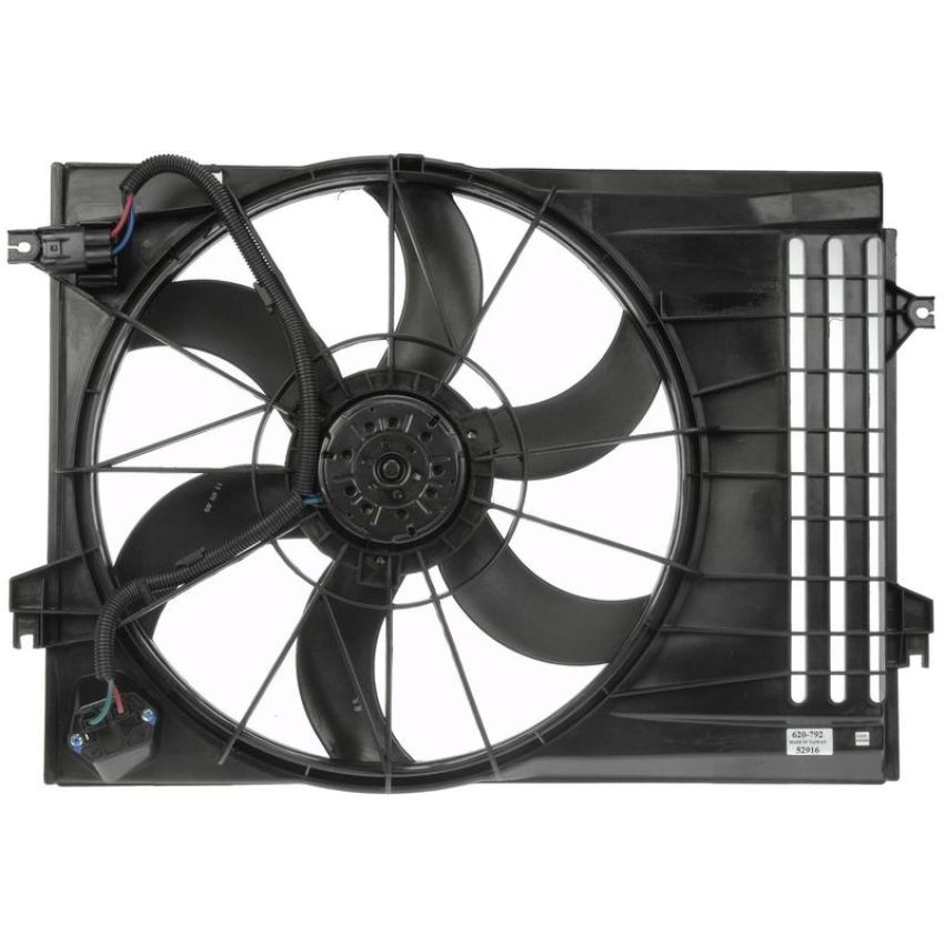 DORMAN 620-792 Radiator Fan Assembly Without Controller