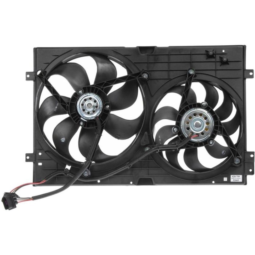 DORMAN 620-799 Dual Fan Assembly Without Controller