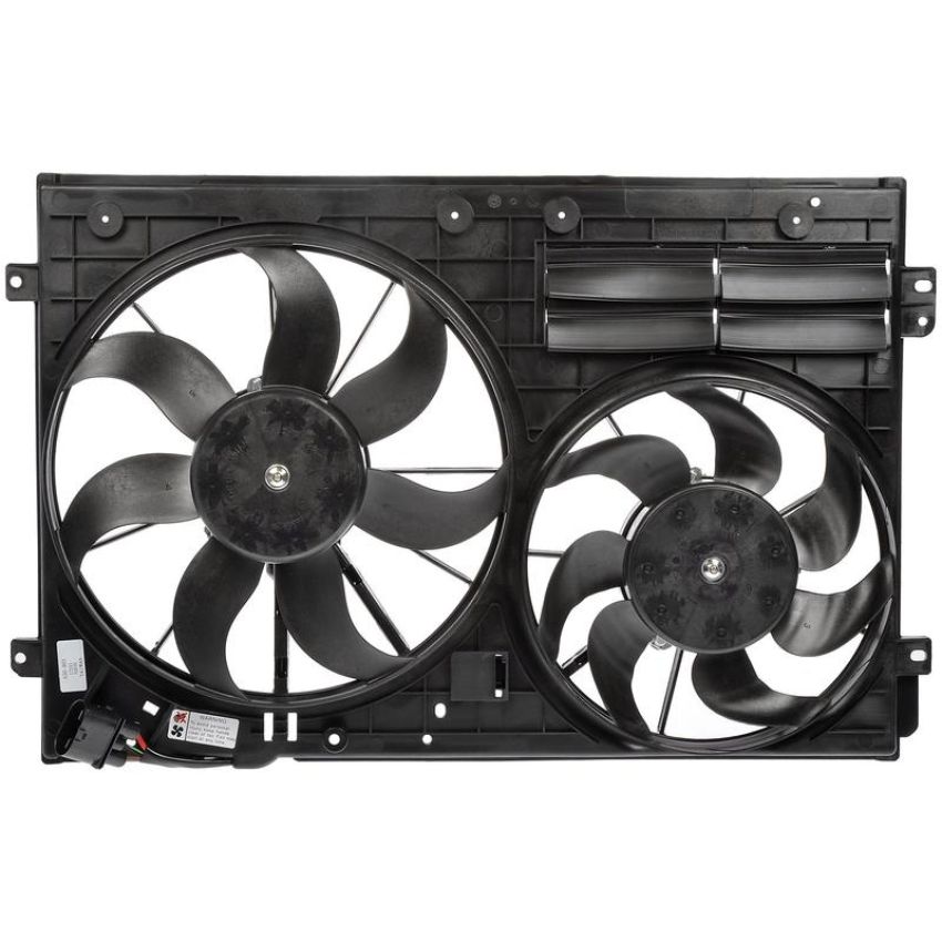 DORMAN 620-805 Dual Fan Assembly Without Controller