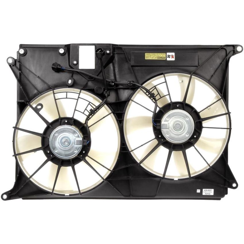DORMAN 620-815 Dual Fan Assembly Without Controller