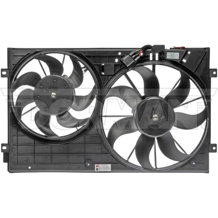 DORMAN 620-843 Dual Fan Assembly W/ Motor