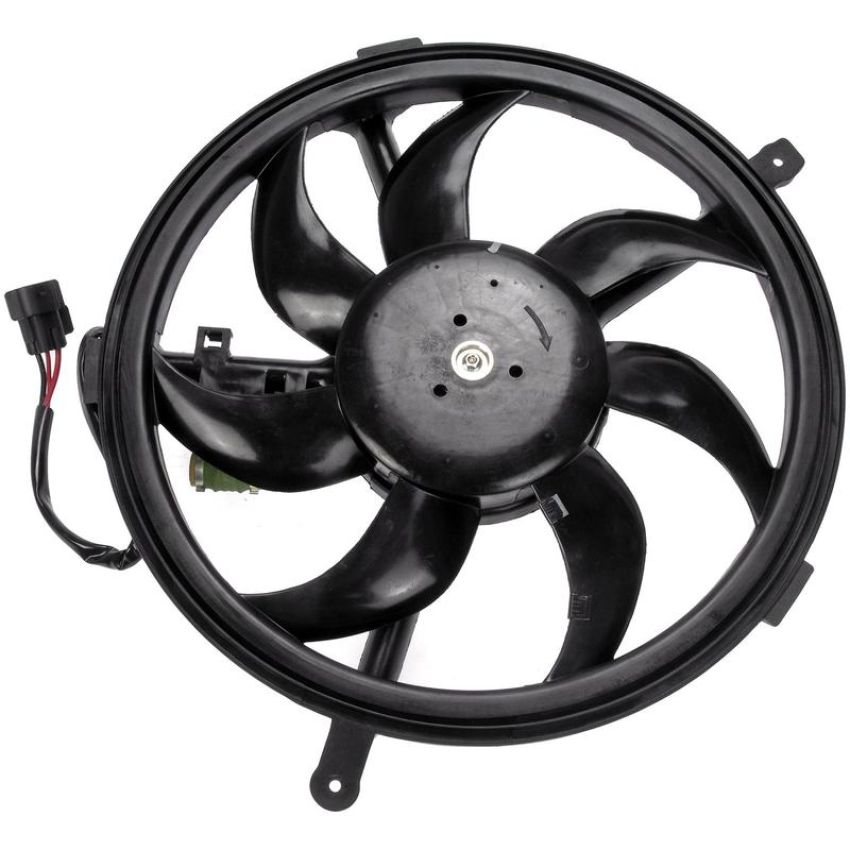 DORMAN 620-911 Radiator Fan Assembly Without Controller
