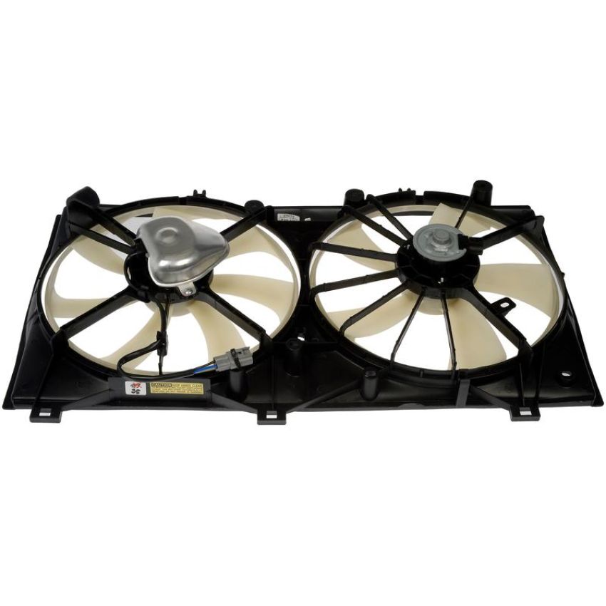 DORMAN 621-014 Dual Fan Assembly Without Controller