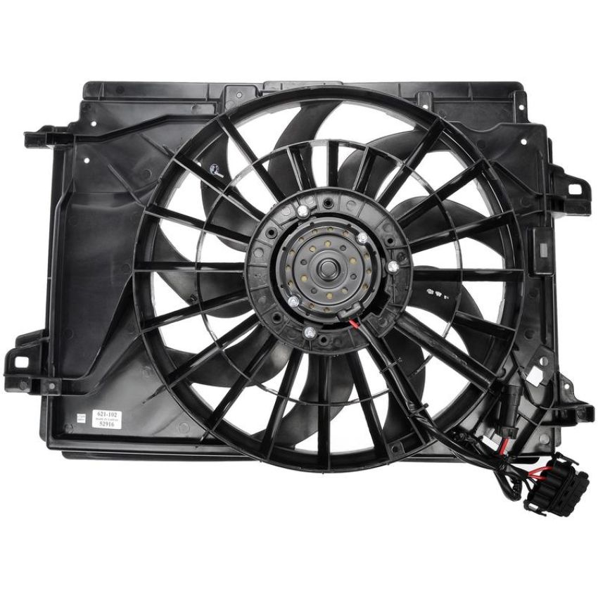DORMAN 621-102 Radiator Fan Assembly Without Controller