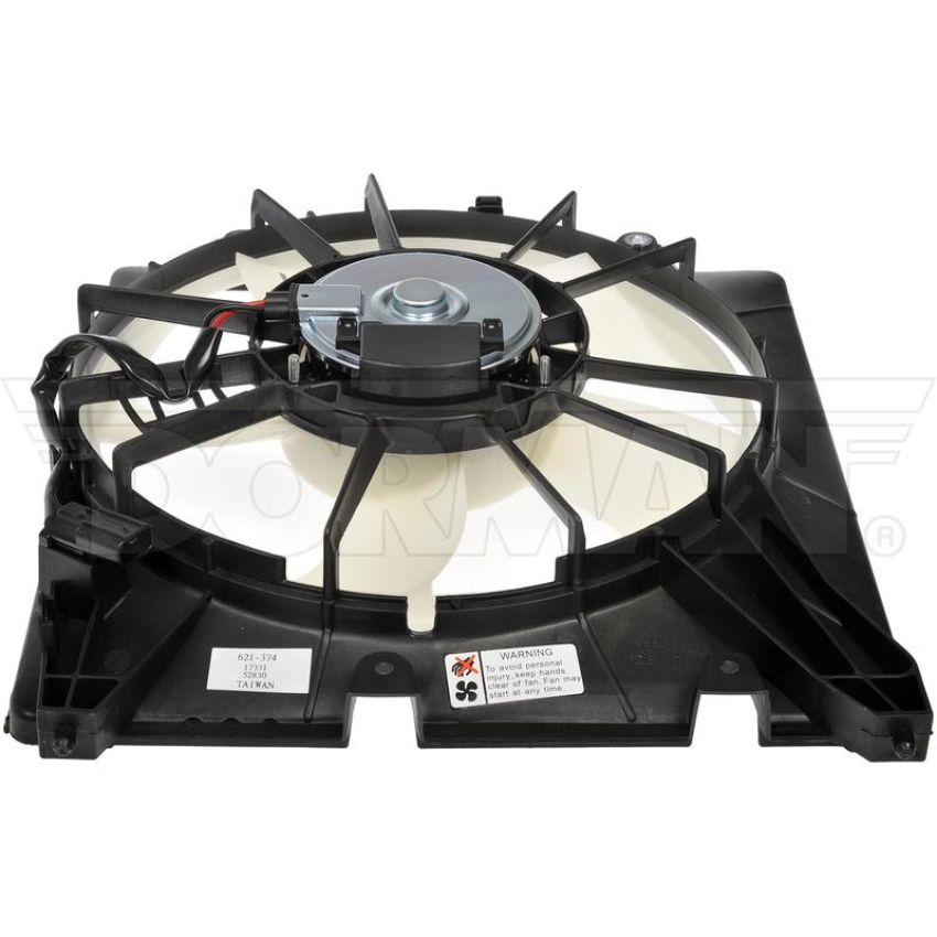 DORMAN 621-374 Radiator Fan Assembly Without Controller