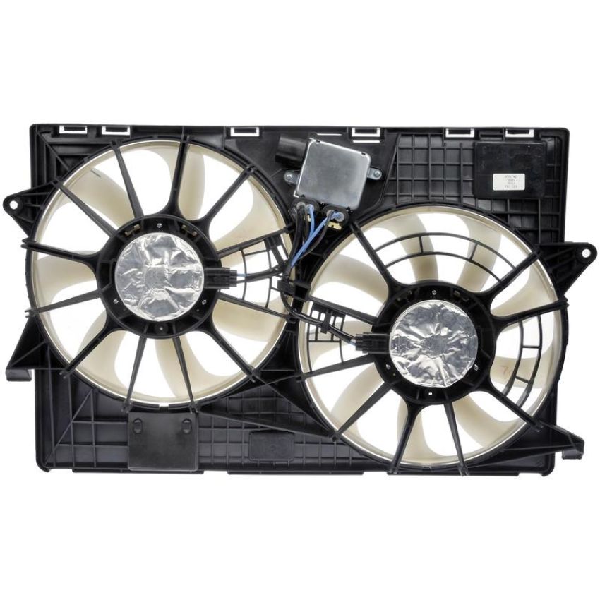DORMAN 621-384 Dual Fan Assembly With Resistor And Controller