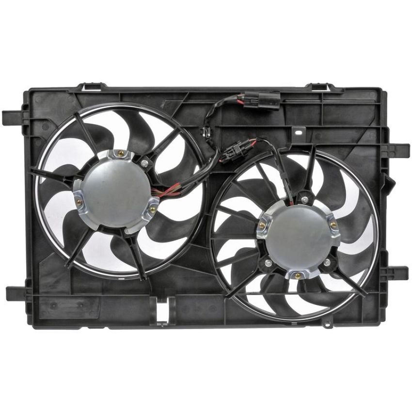 DORMAN 621-409 Dual Fan Assembly Without Controller