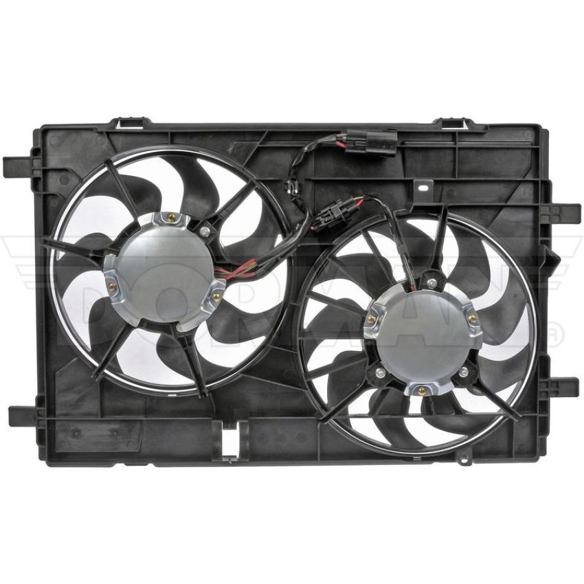 DORMAN 621-409 Dual Fan Assembly Without Controller