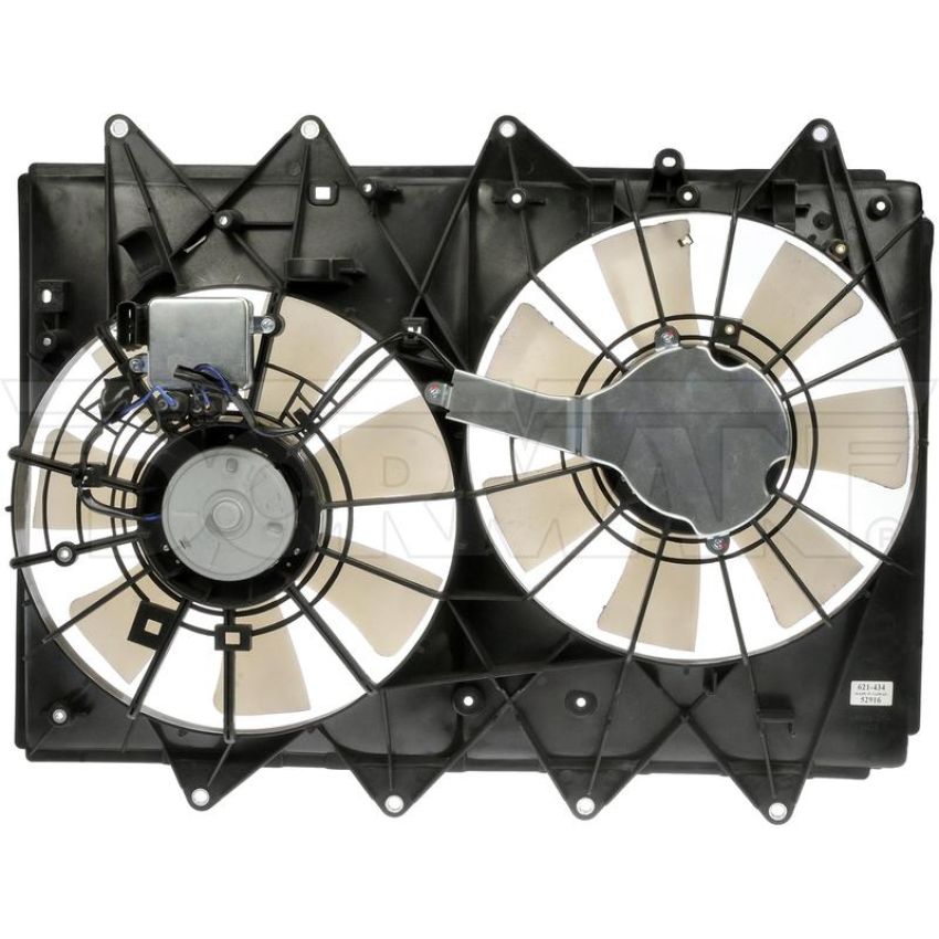 DORMAN 621-434 Dual Fan Assembly With Controller