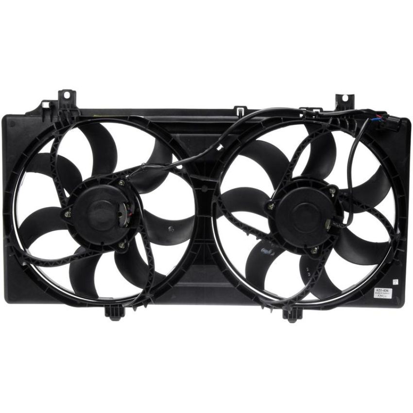 DORMAN 621-436 Dual Fan Assembly Without Controller