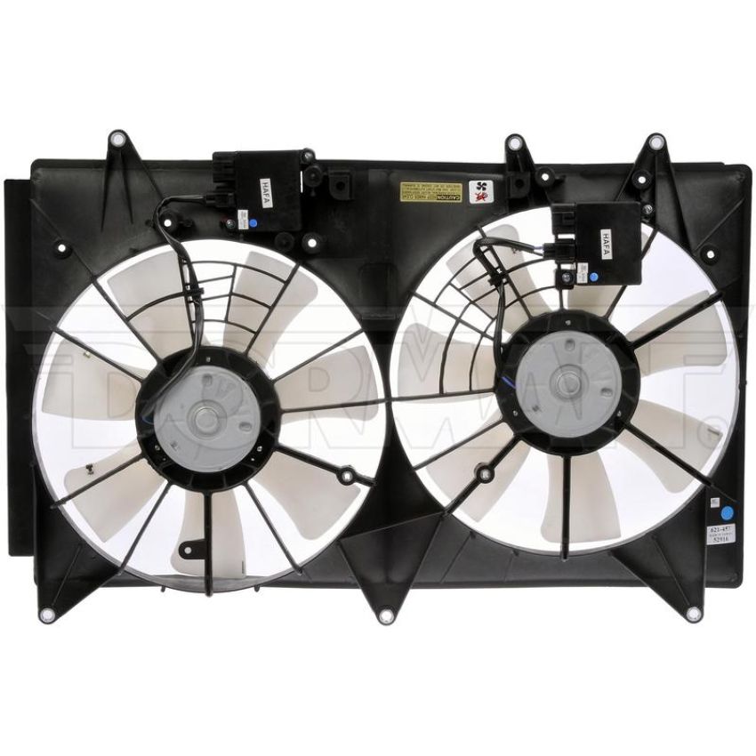 DORMAN 621-457 Dual Fan Assembly Without Controller