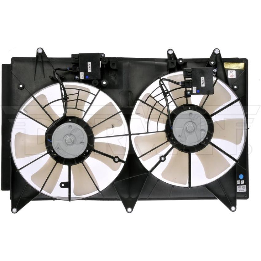 DORMAN 621-458 Dual Fan Assembly With Controller