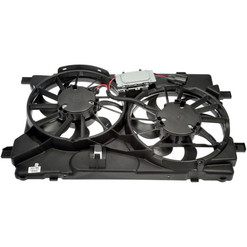 DORMAN 621-506 Radiator Fan Assembly with controller