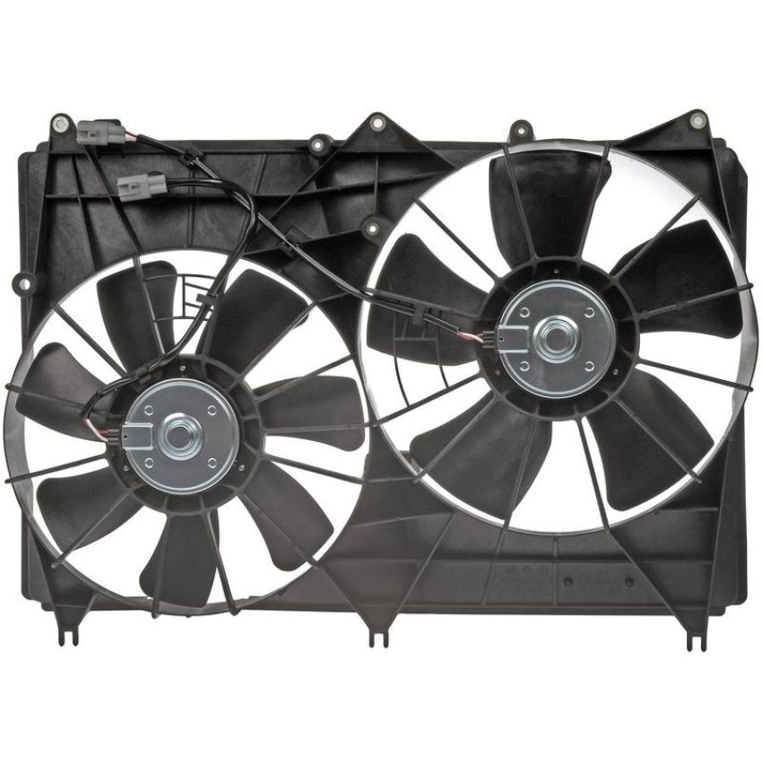 DORMAN 621-509 Dual Fan Assembly Without Controller