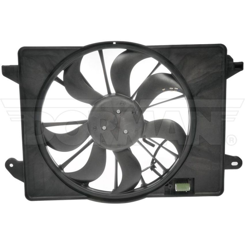 DORMAN 621-526 Radiator Fan Assembly Without Controller
