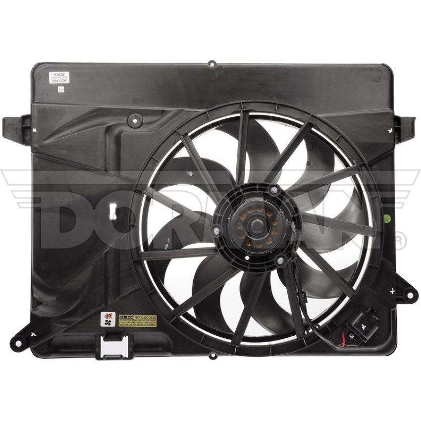 DORMAN 621-566 Radiator Fan Assembly Without Controller