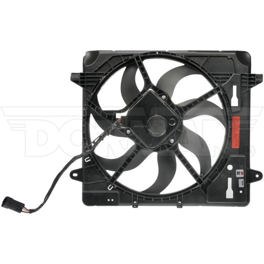 DORMAN 621-601 Radiator Fan Assembly With Brushless Motor