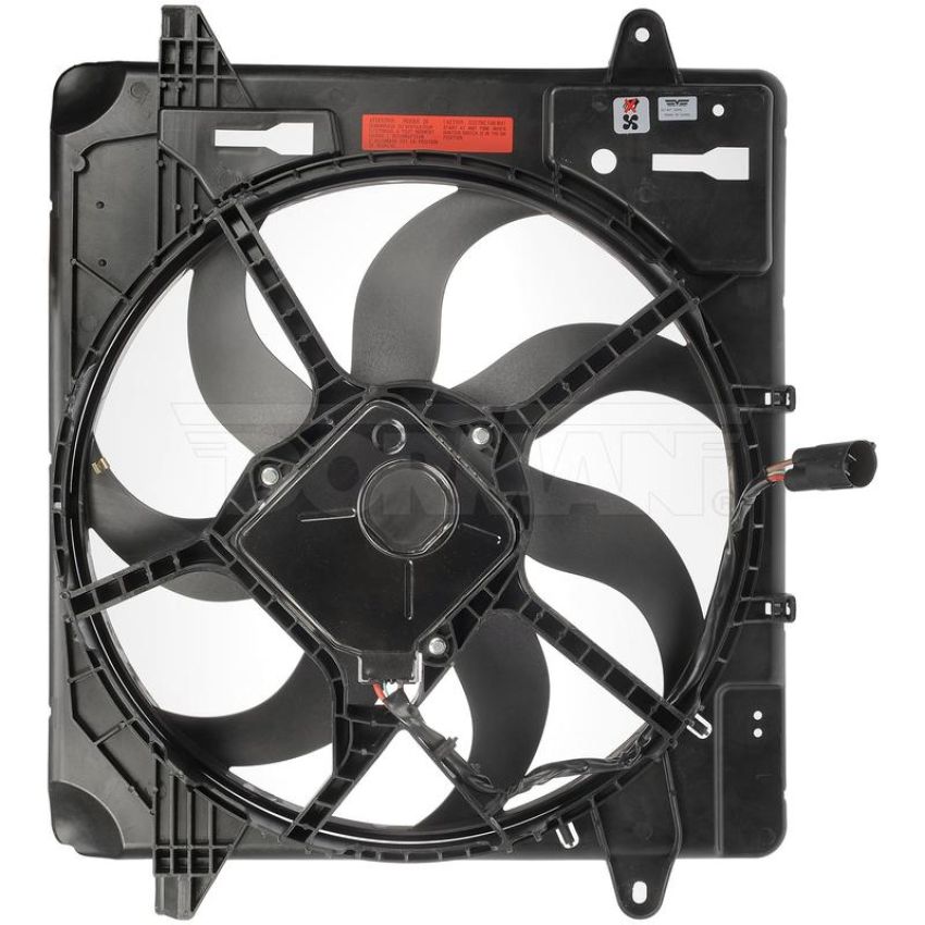 DORMAN 621-601 Radiator Fan Assembly With Brushless Motor