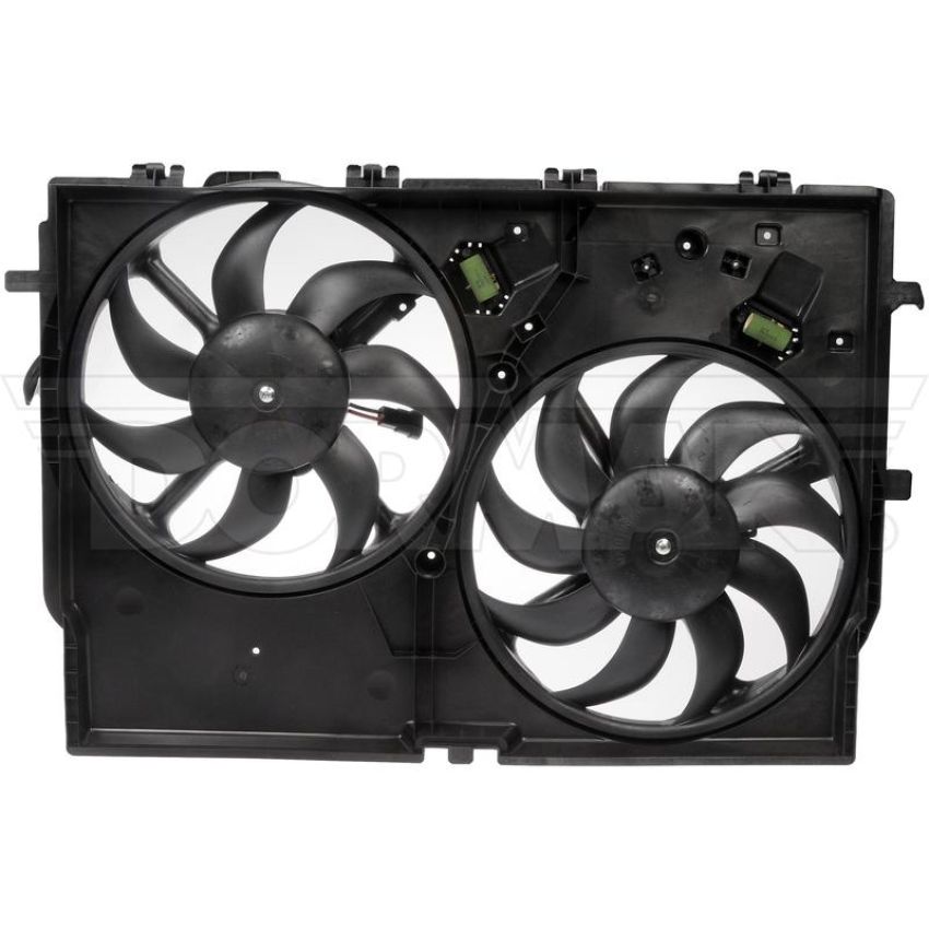 DORMAN 621-637 Dual Fan Assembly Without Controller